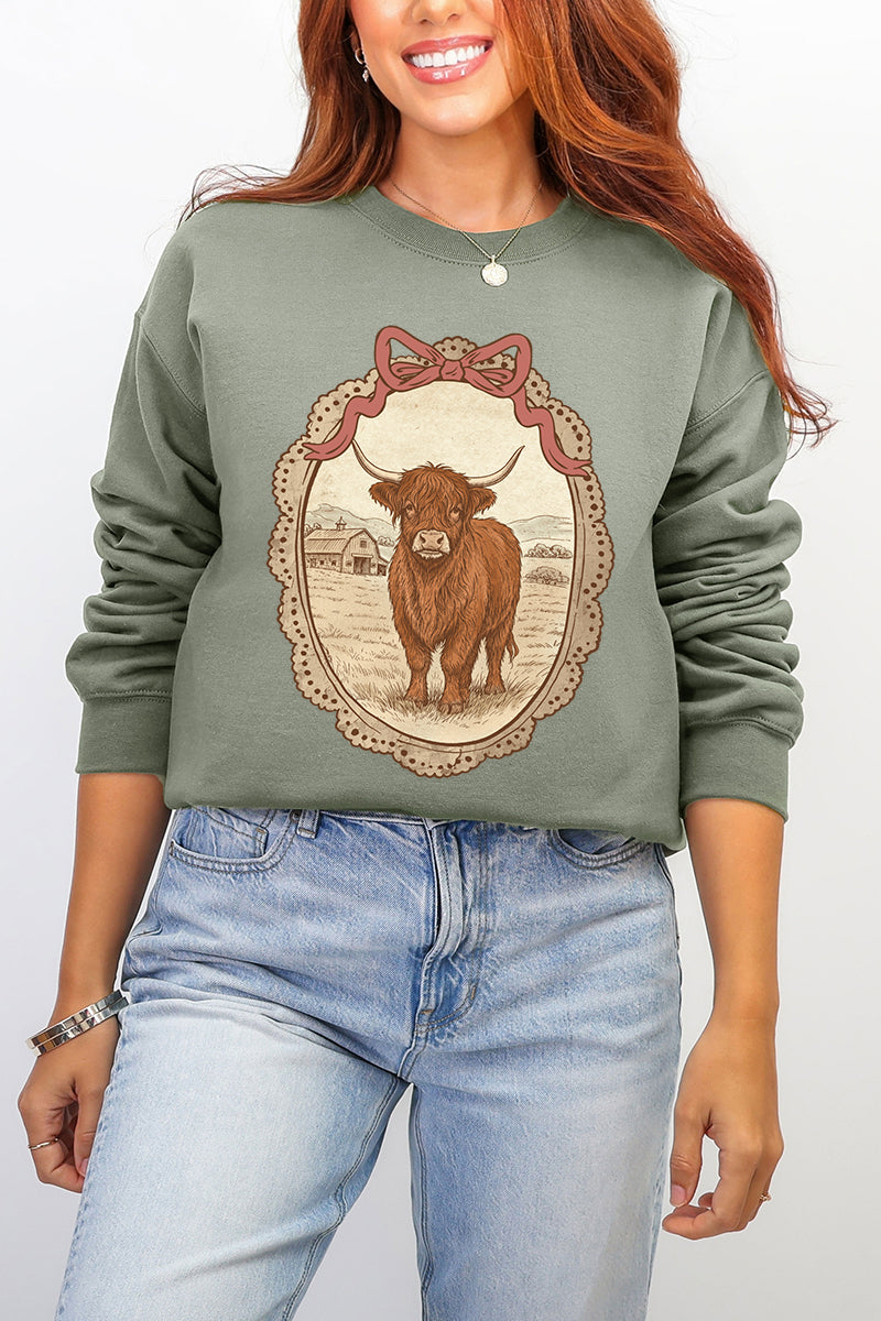 Willow And Wool Ecosmart Crewneck Sweatshirt product image 6