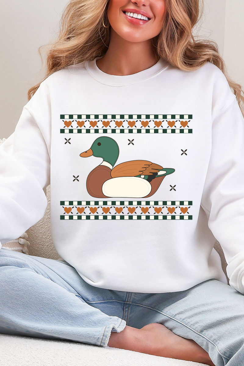 Woodland Duck Ecosmart Crewneck Sweatshirt product image 6