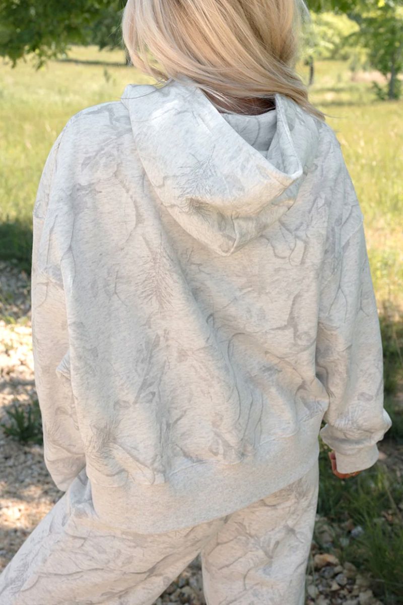 Hidden Trail Light Gray Hoodie and Pants Set product image 2