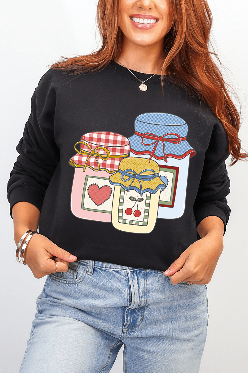 Side Bows Sweet Country Preserves Ecosmart Crewneck product image 4