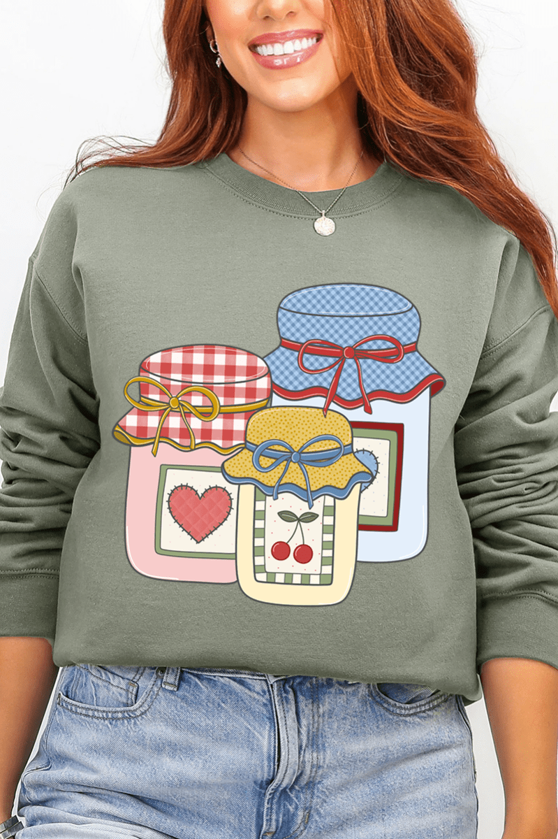 Side Bows Sweet Country Preserves Ecosmart Crewneck product image 5
