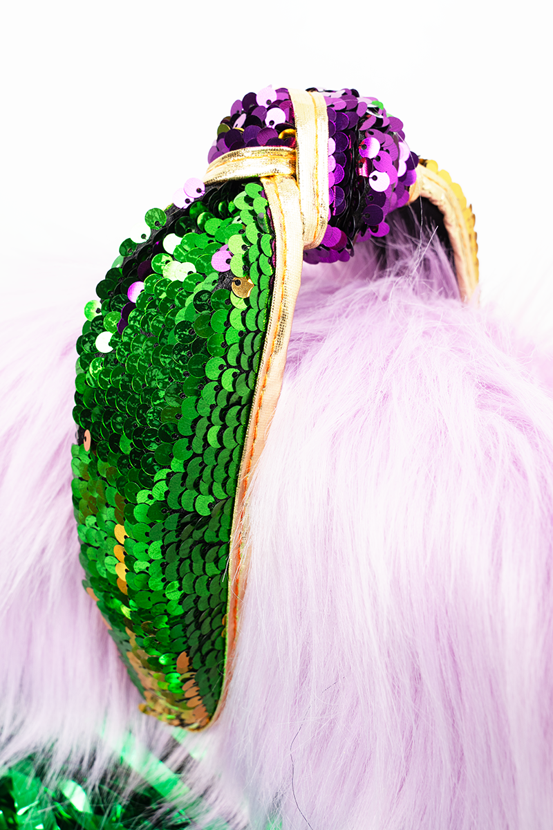 French Quarter Flair Sequin Knotted Headband