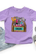 Toddler Personalized Coquette Little Fixer Fine Jersey Tee product image 1